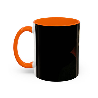 Gothic Dracula Vampire Accent Coffee Mug | Spooky Halloween Gift, Unique Home Decor, Collector's Mug, Coffee Lover's Gift