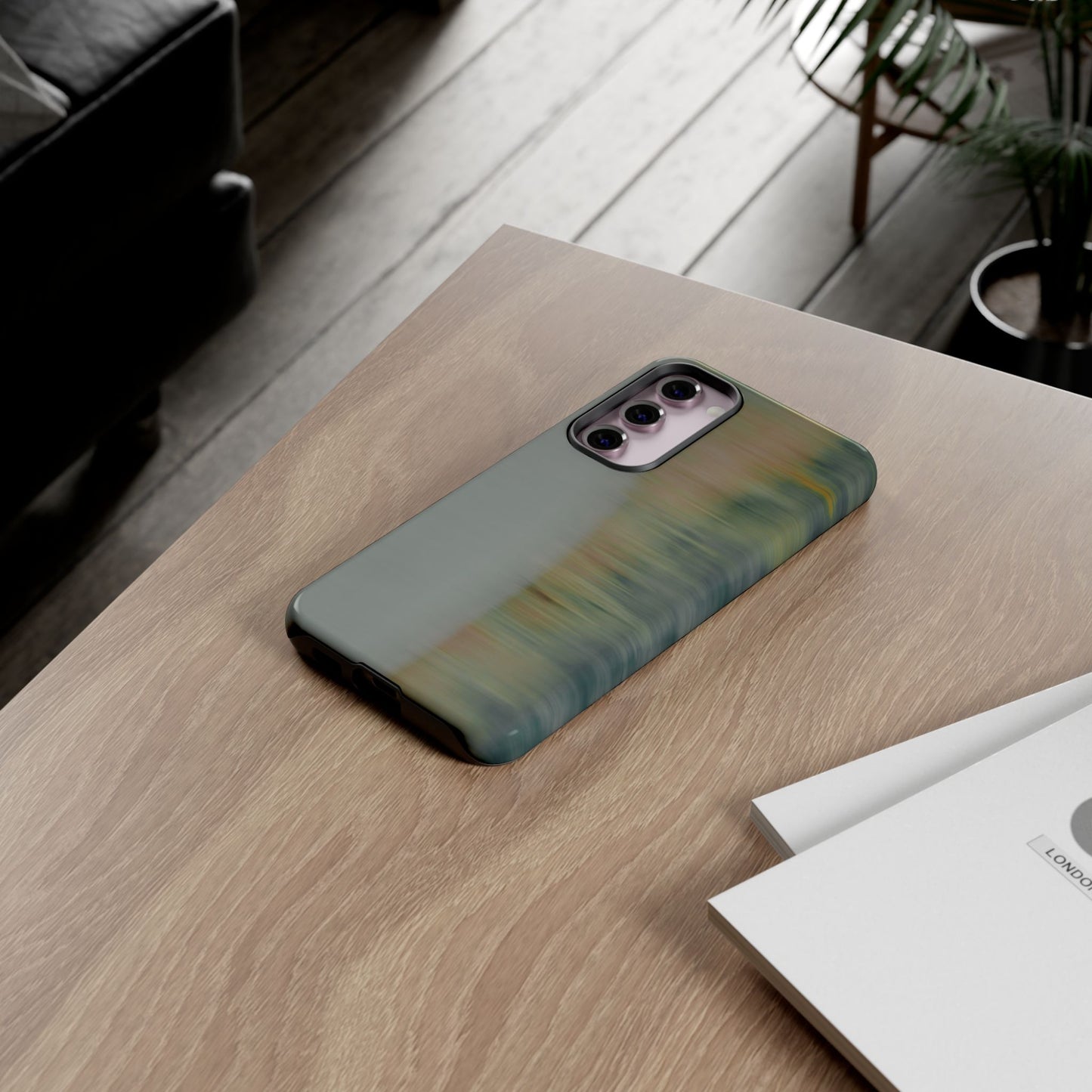 Tough Cases: Modern Abstract iPhone Case for Nature Lovers