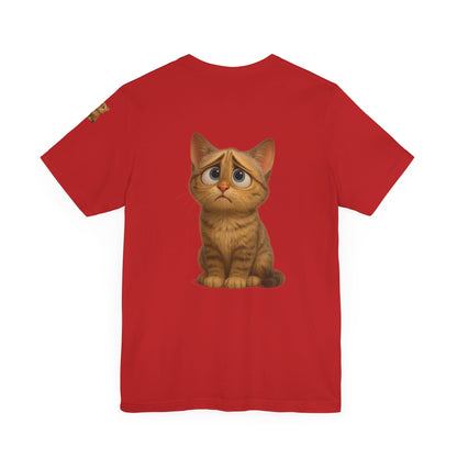 Adorable Cat Graphic Tee, Cute Pet Lover Shirt, Animal Lover Gift, Funny Cat Apparel, Birthday, Christmas, Everyday Use