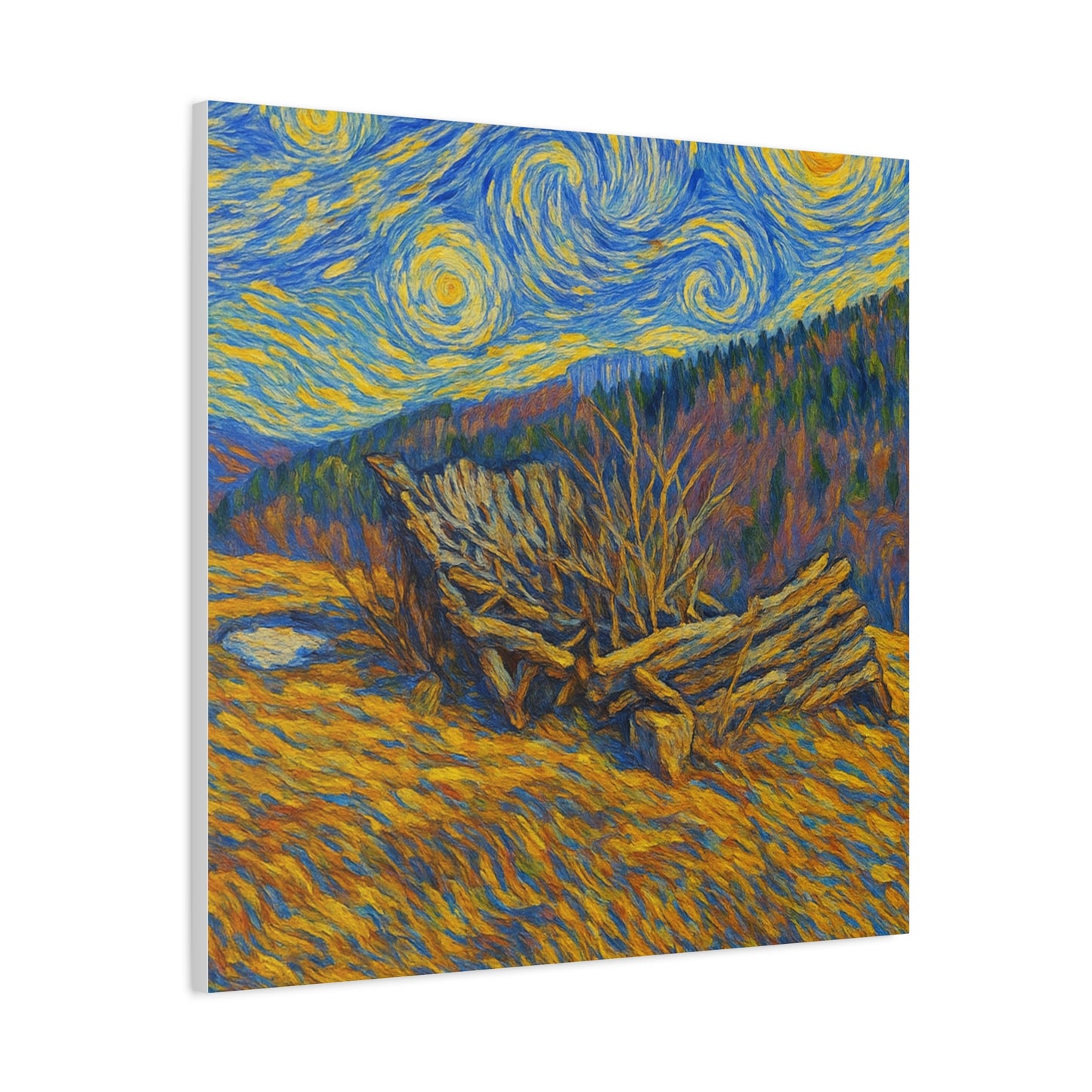Artistic Van Gogh Style Canvas Wall Art, Nature Inspired Decor, Home Aesthetic, Gift for Art Lovers, Gallery Wall Piece, Living Room Decor, [...]