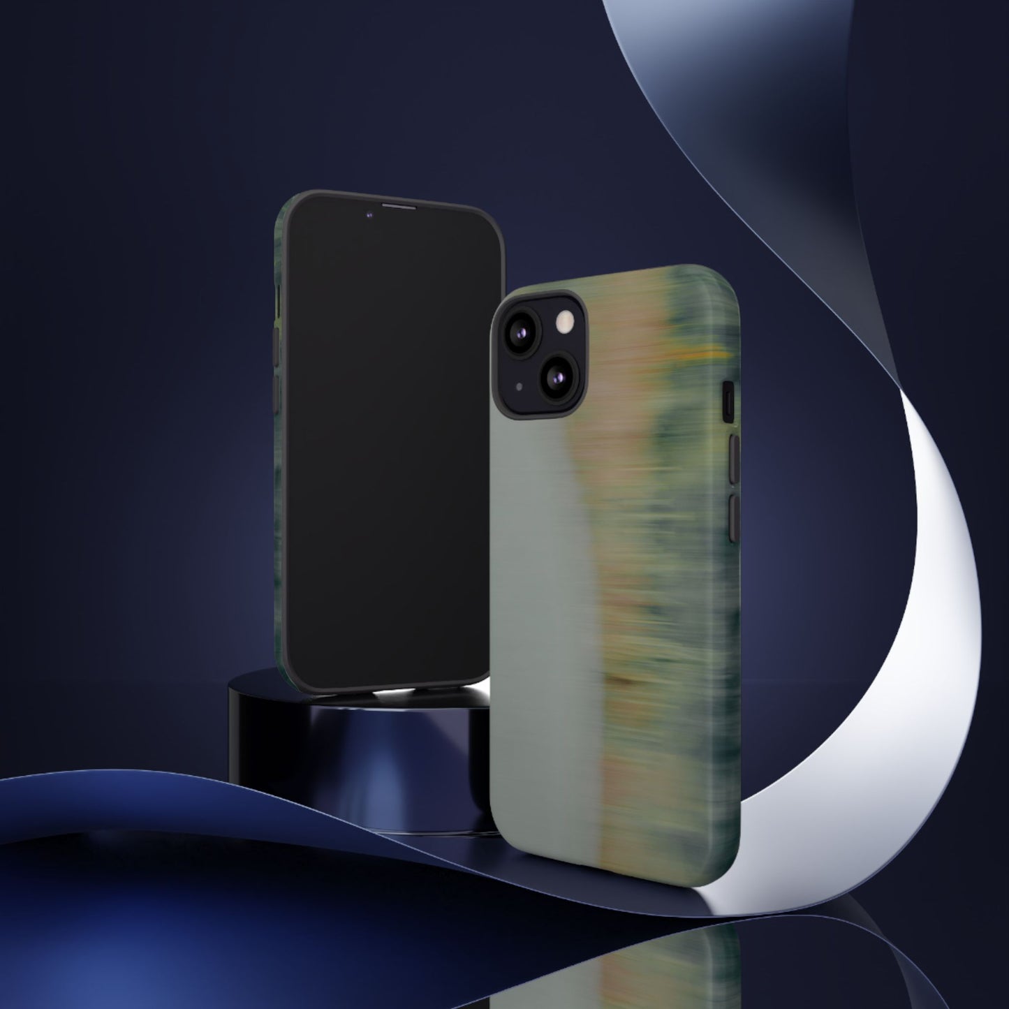 Tough Cases: Modern Abstract iPhone Case for Nature Lovers