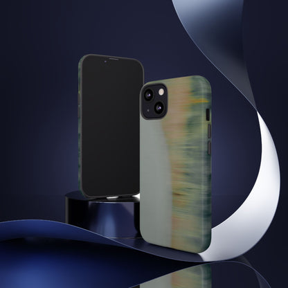 Tough Cases: Modern Abstract iPhone Case for Nature Lovers