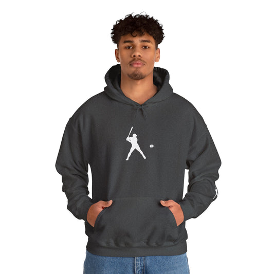 Sporty Unisex Baseball Hooded Sweatshirt, Casual Hoodie for Athletes, Perfect for Gifts, Comfy Streetwear, Ideal for Sports Events, Personal Use - product image