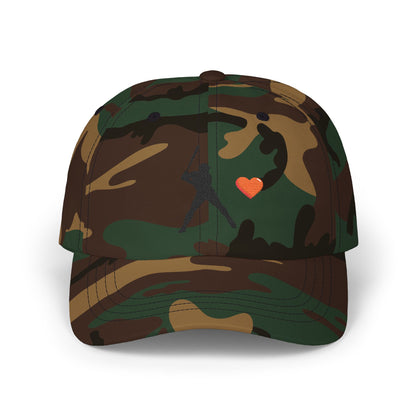 Baseball Love Dad Cap - Perfect Gift for Sports Dads, Father's Day, Casual Wear, Summer Style, Stylish Baseball Hat