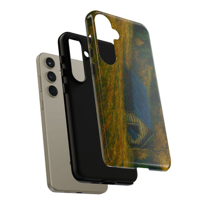 Artistic Phone Case by Tough Cases, Nature-Inspired Phone Protection, Unique Gift for Nature Lovers, Stylish Accessory, Fall Aesthetic
