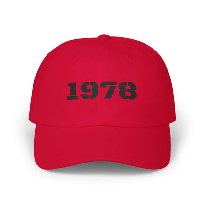 Vintage 1978 Dad Cap, Classic Cap for Fathers, Gift for Dad, Father's Day, Casual Style, Adjustable Hat