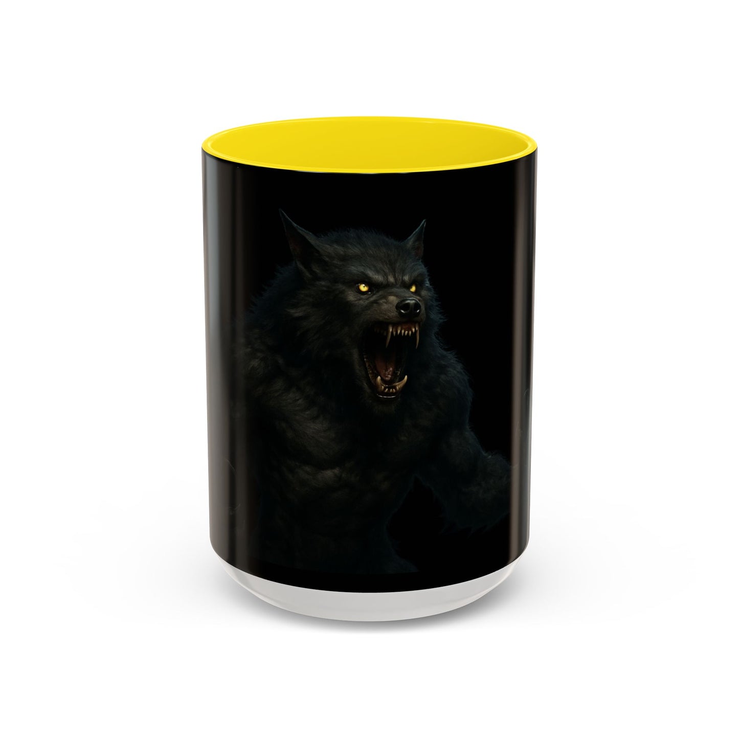 Howling Werewolf Coffee Mug - Perfect Gift for Horror Lovers, Wolf Enthusiasts, Halloween Decor, Unique Drinkware, Gothic Homeware