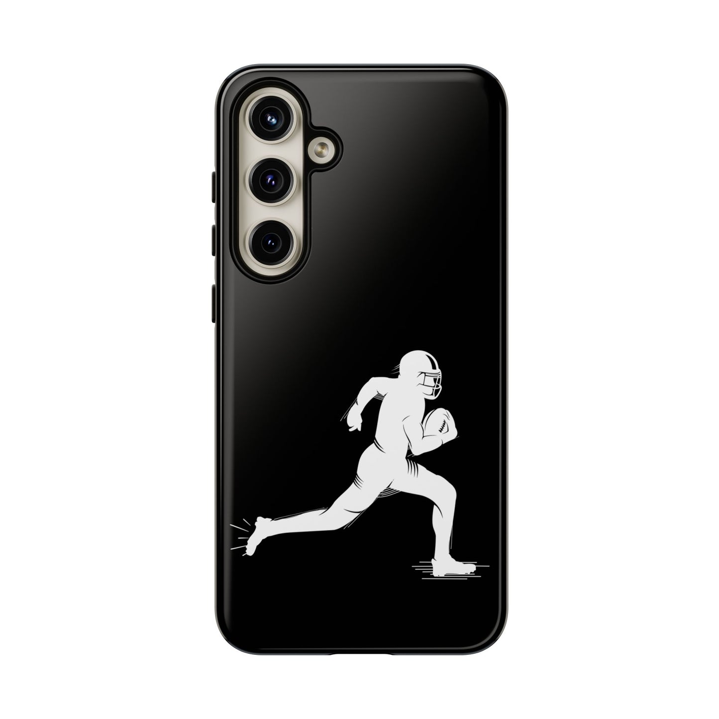 Football Player Phone Case, Tough Cases, Sports Phone Cover, Gift for Athletes, iPhone & Samsung Accessories, Running Player Design