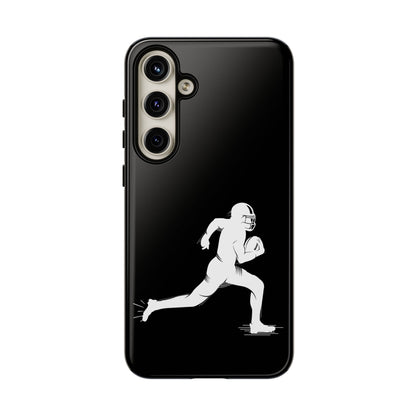 Football Player Phone Case, Tough Cases, Sports Phone Cover, Gift for Athletes, iPhone & Samsung Accessories, Running Player Design