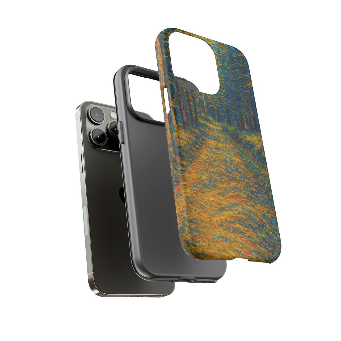 Artistic Phone Case for Nature Lovers, Tough Cases, Vibrant Design, Gift for Friends, Phone Accessories, Unique Artwork
