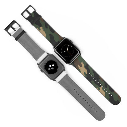 Camouflage Watch Band - Stylish Camo Wrist Strap for Outdoor Lovers, Perfect Gift for Adventurers, Fitness Enthusiasts, Casual Everyday Use