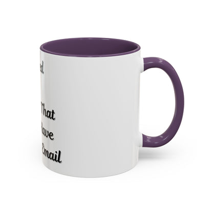 Humorous Coffee Mug - "I Survived Another Meeting That Should Have Been an Email"