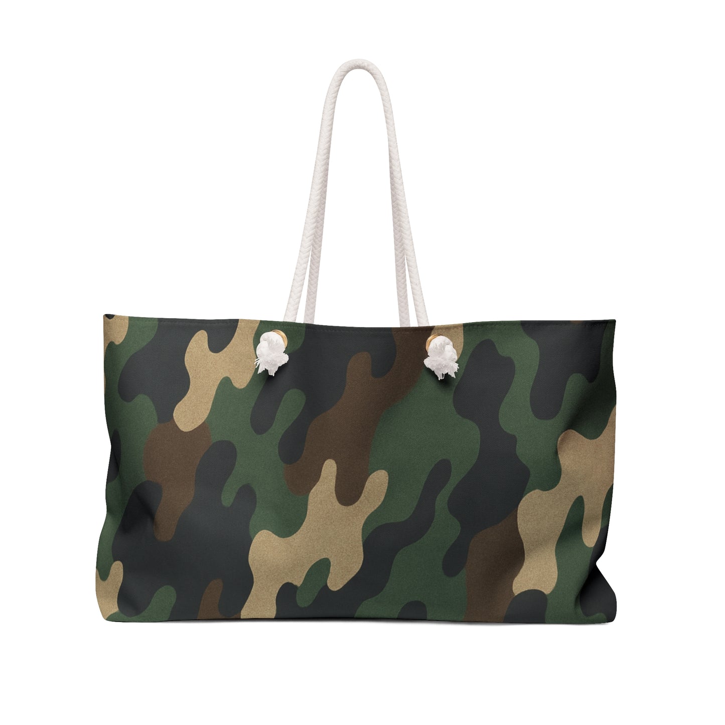 Camouflage Weekender Bag - Stylish Travel Tote for Weekend Getaways, Gym, Beach, Gifts for Him, Adventure Essentials - product image