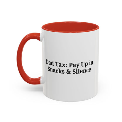 Humorous Dad Coffee Mug - Perfect Gift for Fathers, Dads, Birthdays, Father's Day, Fun Kitchen Decor, Snack Lovers