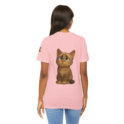 Adorable Cat Graphic Tee, Cute Pet Lover Shirt, Animal Lover Gift, Funny Cat Apparel, Birthday, Christmas, Everyday Use