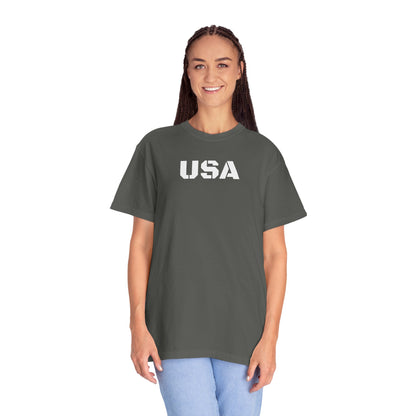 USA Vintage Unisex T-Shirt, Soft Cotton Tee, Casual Wear, Gifts for Her & Him, Summer Essentials, Independence Day Apparel