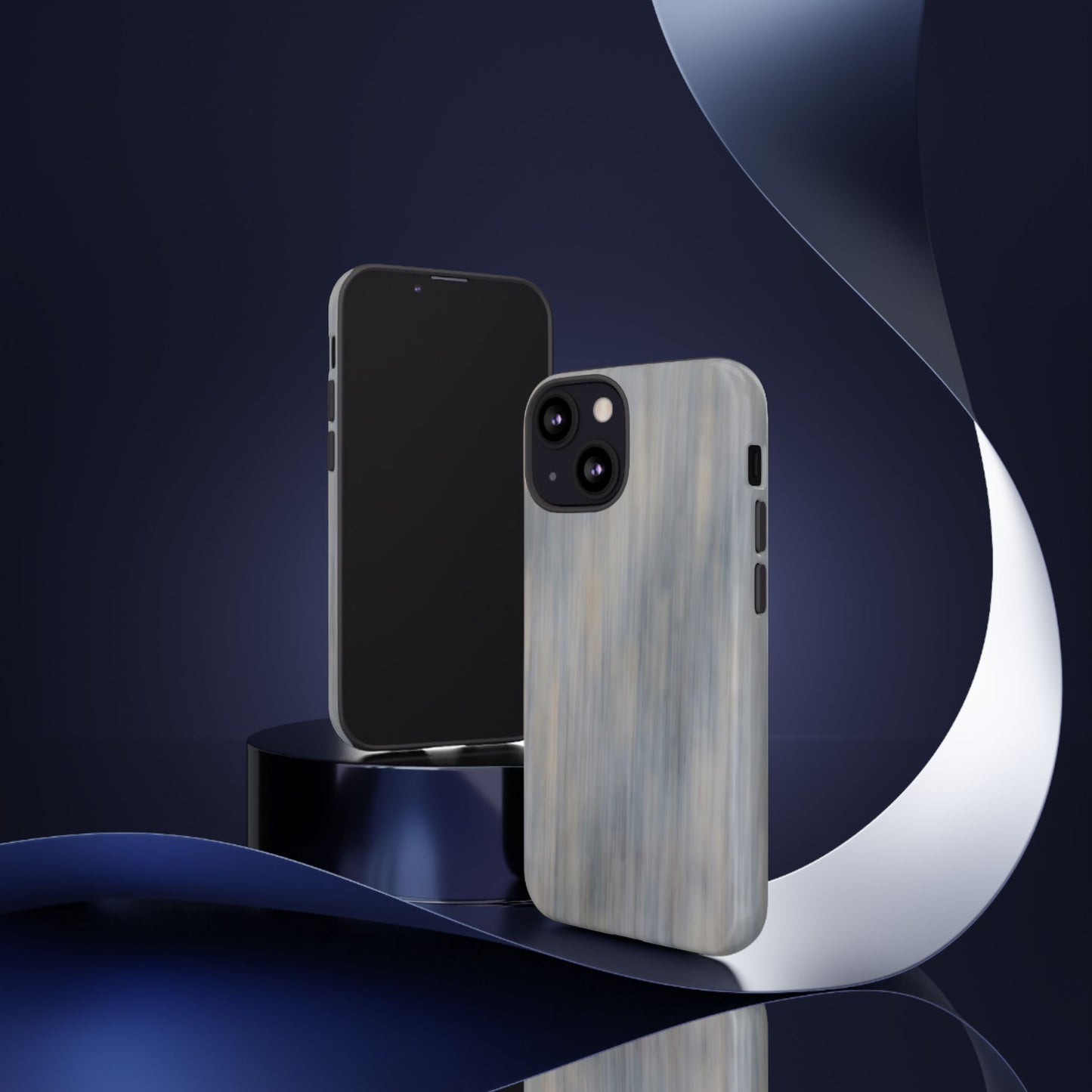 Stylish Tough Phone Case - Durable Protection with Modern Marble Design