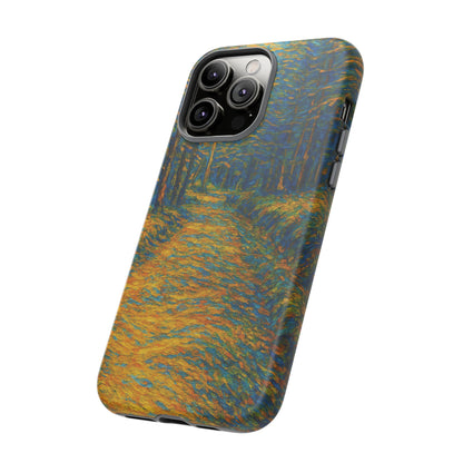 Artistic Phone Case for Nature Lovers, Tough Cases, Vibrant Design, Gift for Friends, Phone Accessories, Unique Artwork